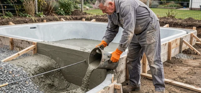 Réaliser une ceinture béton pour piscine coque : astuces et étapes clés à connaître Réaliser une ceinture béton pour piscine coque : astuces et étapes clés à connaître