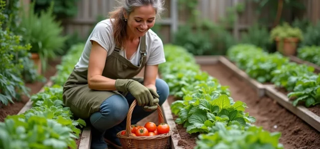 Quelle surface de potager prévoir pour nourrir deux personnes toute l&rsquo;année ?