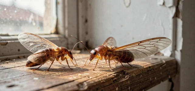 Termites volantes dans la maison : comment les reconnaître et s’en débarrasser efficacement Termites volantes dans la maison : comment les reconnaître et s’en débarrasser efficacement